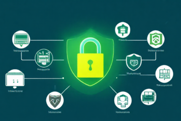 Imagem ilustrativa de dispositivos móveis protegidos por VPN e ferramentas de segurança digital.