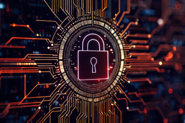 Representação de espionagem digital em mensagens do iMessage com foco na Apple e privacidade.