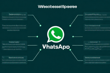Pessoa utilizando WhatsApp, destacando segurança e funcionalidades avançadas.
