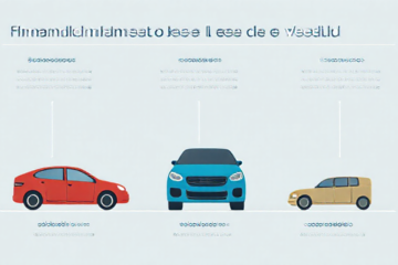 Imagem de um carro novo destacando opções de financiamento e leasing