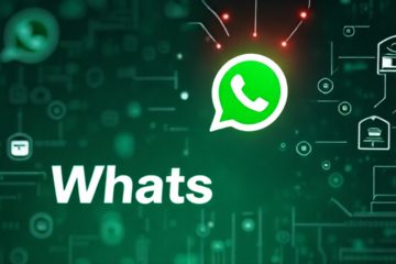 Imagem de destaque mostrando a interface do WhatsApp com ícones de segurança, backup e otimização