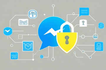Imagem ilustrativa sobre o monitoramento seguro e gratuito de conversas no Messenger, destacando privacidade e ética.