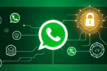 Imagem ilustrando a otimização e proteção do WhatsApp através de aplicativos gratuitos.