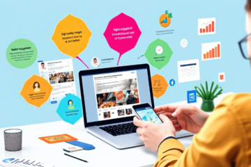 Imagem ilustrativa sobre como otimizar seu Facebook para aumentar engajamento e visibilidade.