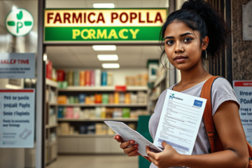 Imagem de absorventes disponíveis na Farmácia Popular.