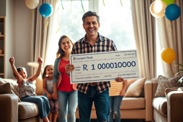 Luciano Huck kom by 'n huis aan met R$1 miljoen van die Familhão-program.