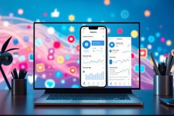 Imagem destacando um aplicativo para otimizar o Facebook