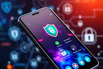 Imagem destacando os melhores aplicativos antivírus gratuitos para celulares e smartphones, abordando suas funcionalidades e benefícios.