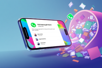 Imagem ilustrativa do aplicativo para liberar memória do WhatsApp, mostrando funcionalidades de limpeza e otimização.