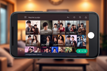 Imagem ilustrativa do aplicativo para assistir doramas coreanos.