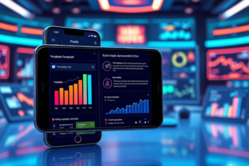 Imagem ilustrativa do aplicativo para otimizar o Facebook, mostrando interface e funcionalidades.