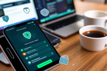 Aplicativo Antivírus gratuito para smartphones, garantindo segurança contra vírus e malwares.
