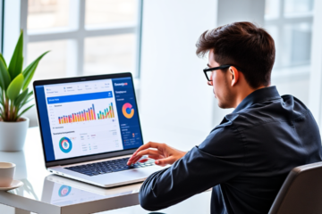 Imagem destacada do aplicativo para otimizar Facebook, mostrando ferramentas de engajamento e desempenho.