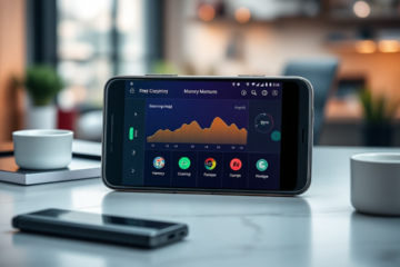 Imagem do aplicativo para otimização e limpeza de memória gratuita, mostrando sua interface e funcionalidades.