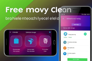 Imagem de um celular com o aplicativo grátis para limpeza de memória em destaque, mostrando como otimizar a performance do dispositivo.