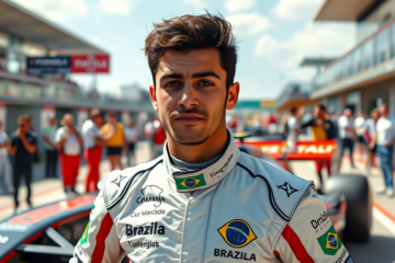 Piloto brasileiro no GP da Áustria demonstrando desempenho positivo durante as sessões de treino.