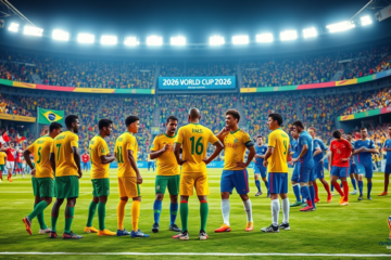 Los jugadores de la selección brasileña se preparan para el Mundial de 2026 en el Grupo C, enfrentando a Marruecos, Haití y Escocia.