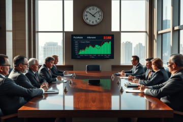 O Federal Reserve anuncia corte nas taxas de juros em 0,25 ponto percentual, destacando preocupações sobre o mercado de trabalho e a inflação.