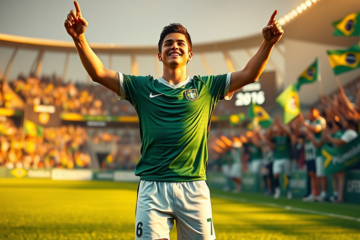 Andreas Pereira fala sobre sua adaptação ao Palmeiras e o futuro promissor com a torcida.