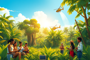 Fundo Amazônia investe em projetos de restauração florestal e combate a incêndios, promovendo o desenvolvimento sustentável na Amazônia.