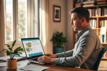 Como funciona o empréstimo online para negativados no Brasil, explicando o processo de solicitação e requisitos necessários.