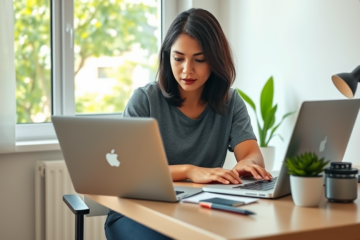 Imagem ilustrativa de um usuário solicitando empréstimo online de forma rápida e prática.