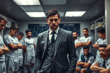 Xabi Alonso durante época no comando do Real Madrid, agora fora após derrota na Supercopa da Espanha.