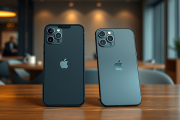 Imagen del iPhone 18 Pro y Pro Max mostrando sus pantallas y diseño con orificio para la cámara.