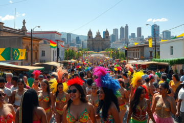 Carnaval de 2026 no Brasil e sua movimentação econômica significativa de R$ 20 bilhões, gerando grande interesse e movimentação entre foliões.
