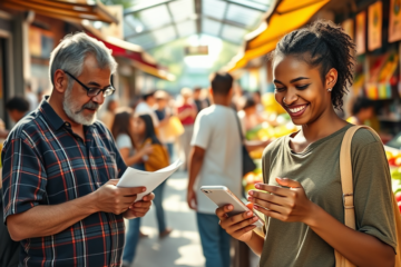 Gráfico do Índice de Confiança do Consumidor mostrando 55,1 pontos, simbolizando otimismo nas finanças pessoais no Brasil.