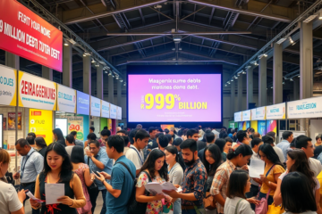 Banner do Feirão Limpa Nome, anunciando descontos para renegociação de dívidas.