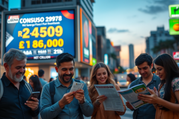 Sorteo 2978 de la lotería Mega-Sena con premio estimado de R$ 145 millones y comparación con el rendimiento de las cuentas de ahorro y de los CDB (Certificados de Depósito).