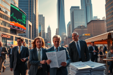 Gráfico que muestra la disminución del empleo y el aumento del desempleo en los sectores de salud y tecnología.