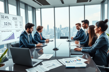 Gráfico mostrando a evolução da carga tributária no Brasil, destacando a alta em 2025 e os principais tributos envolvidos.