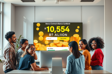 R$ 10,554 bilhões disponíveis para devolução a brasileiros com valores esquecidos em bancos.