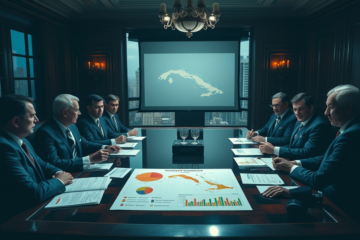 Imagem representativa da Gaesa e suas operações econômicas em Cuba, vinculado às Forças Armadas.