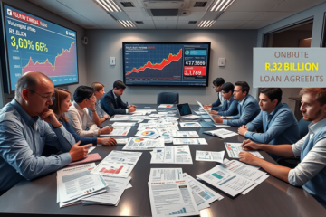 Gráfico mostrando prejuízo financeiro de R$ 8,5 bilhões e suas principais causas em 2025.