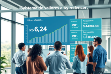 Imagem ilustrativa sobre o Sistema de Valores a Receber com ênfase nos R$ 6,24 bilhões disponíveis.
