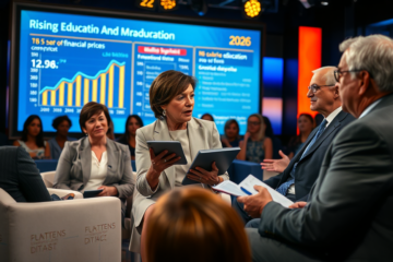Debate sobre educação financeira e aumento de preços com foco na melhoria da qualidade de vida.