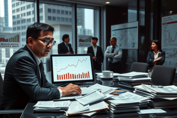 Imagem ilustrativa da crise financeira da You, Inc.
