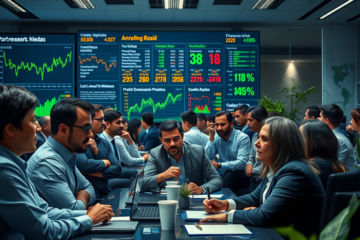Gráficos sobre as provisões dos bancos brasileiros e a alta inadimplência no setor financeiro.